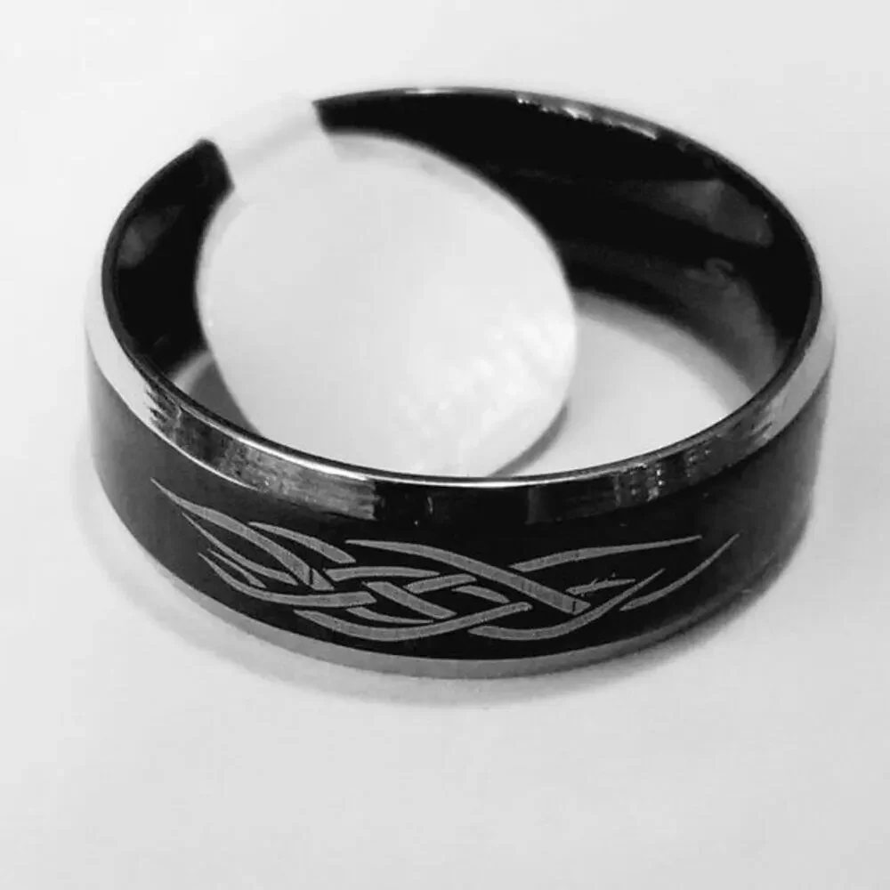316L Stainless Steel Wedding Band Ring Comfort Fit Hypoallergenic Mens Womens 12